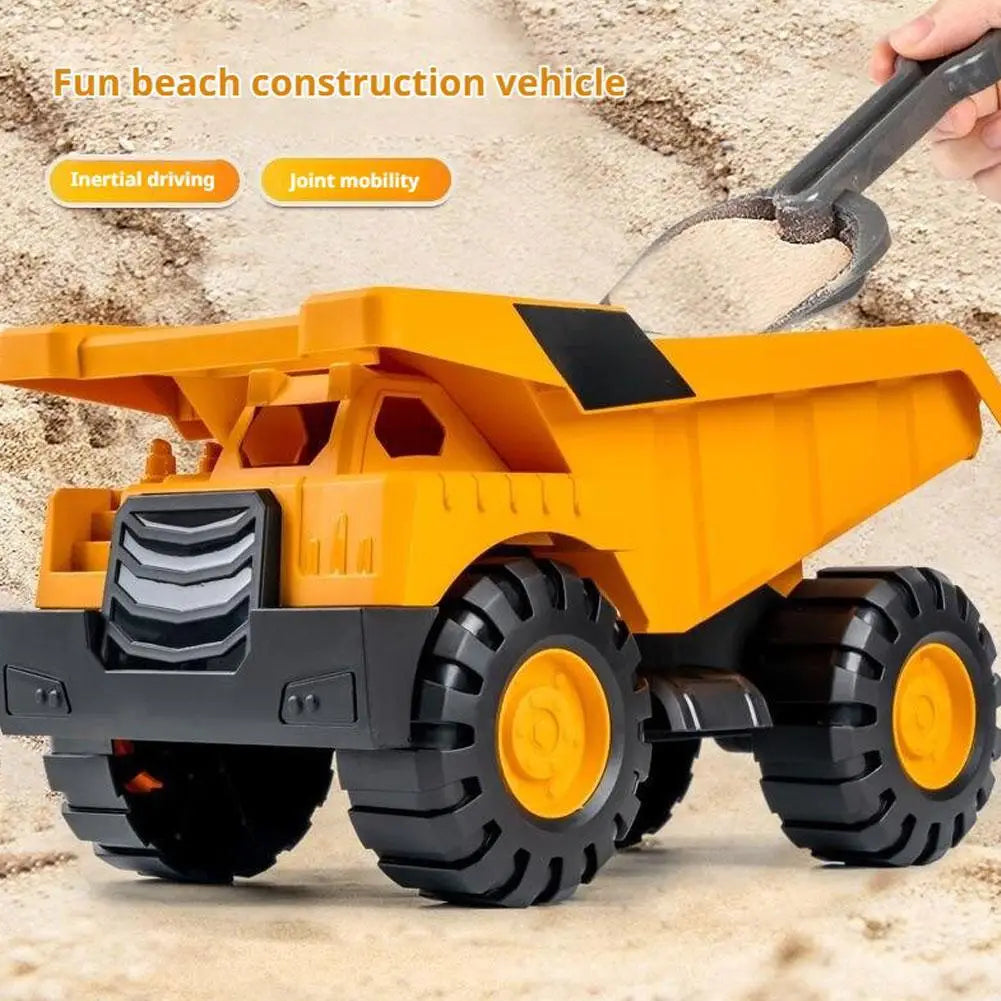 Inertial Driving Construction Truck Toy for Kids Fun Peaceful Pleasures Health and Wellness