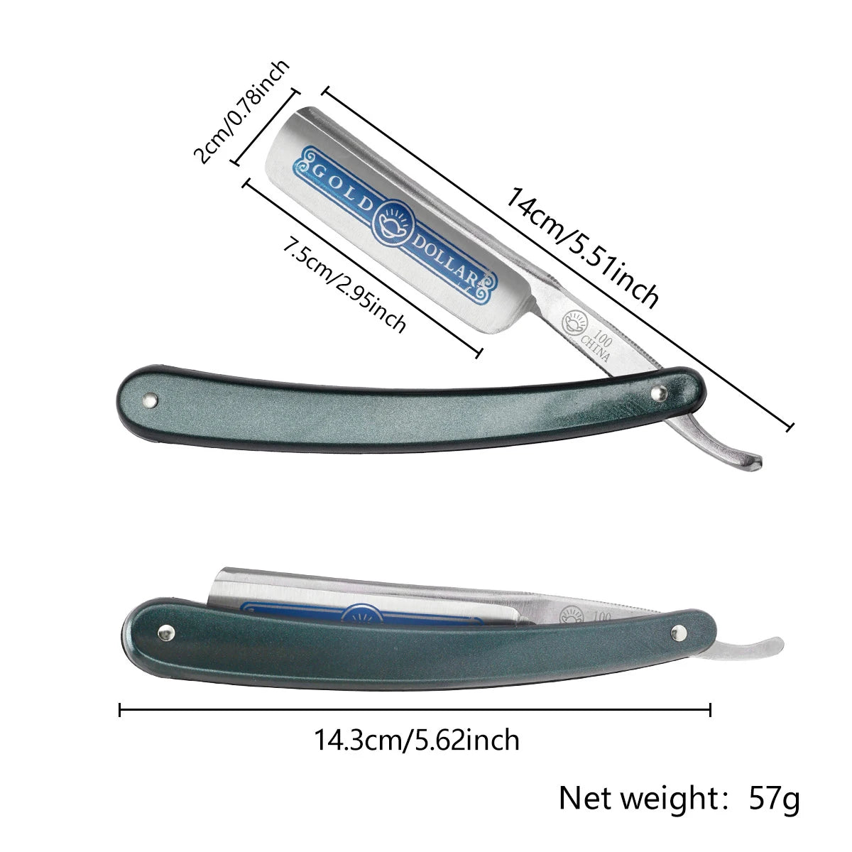 Professional Folding Straight Razor Shaving Classic Manual Barber Razors Knife Stainless Steel Men Barbershop Quality Beauty Peaceful Pleasures Health and Wellness