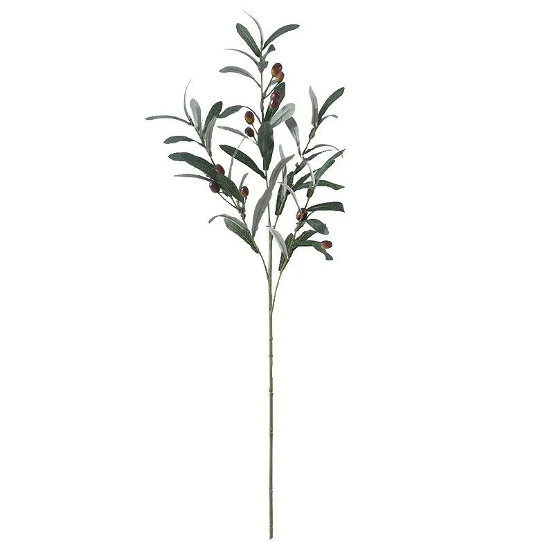 Artificial Olive Branch Fake Plant | Wedding & Home Decor Artificial Plant Branch Peaceful Pleasures Health and Wellness