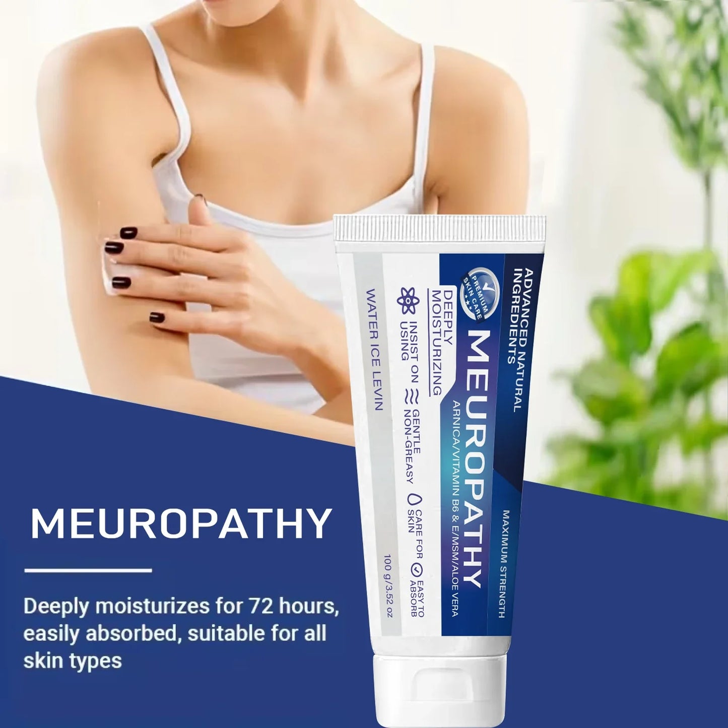 Moisturizing Firming Body Cream – Hyaluronic Acid & Aloe Vera