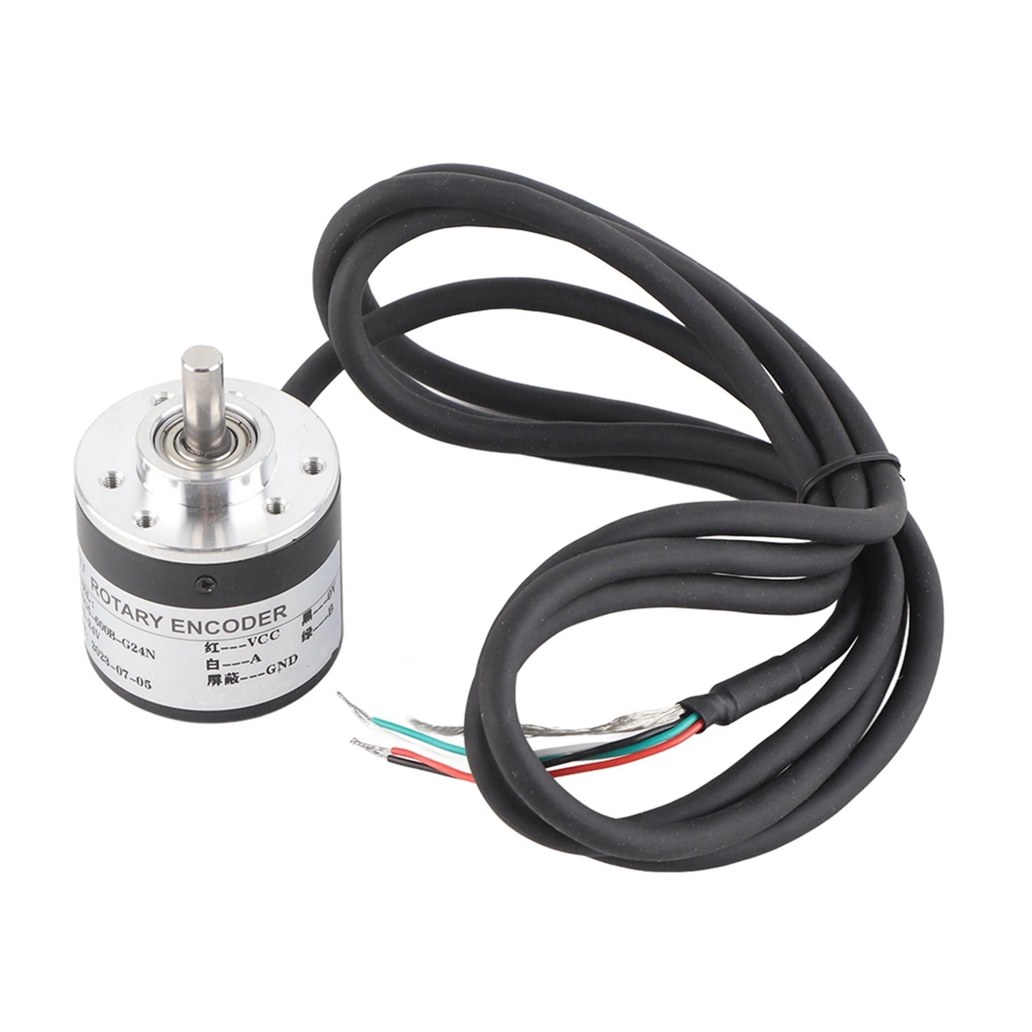 Industrial Supplies 600P/R Magnetoelectric Incremental Rotation Encoder 5V‑24V 2‑Phases Shaft 6mm Peaceful Pleasures Health and Wellness