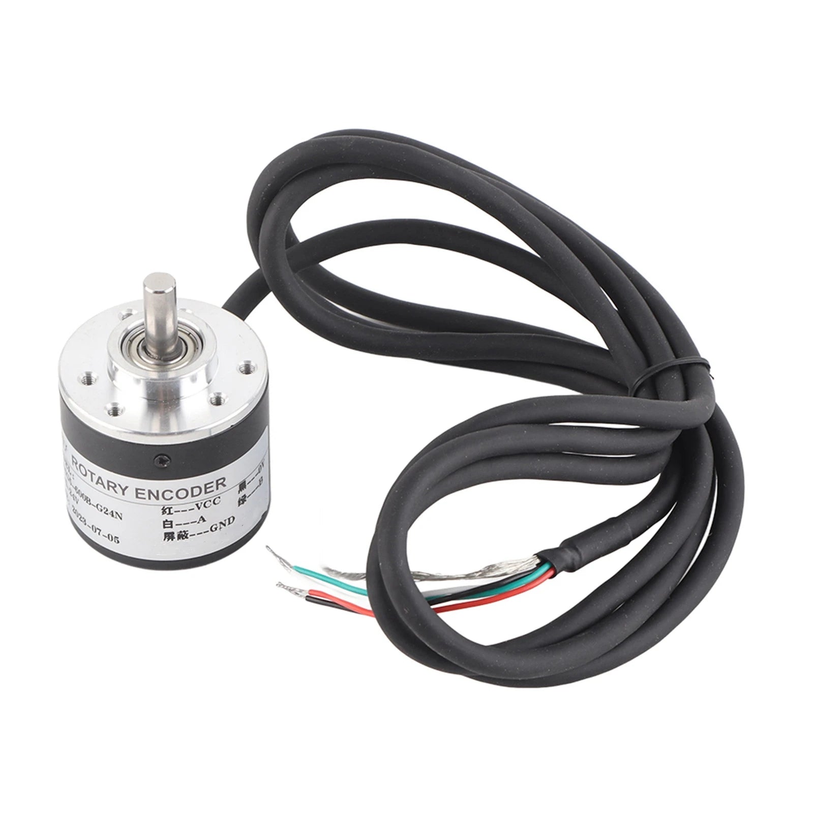 Industrial Supplies 600P/R Magnetoelectric Incremental Rotation Encoder 5V‑24V 2‑Phases Shaft 6mm Peaceful Pleasures Health and Wellness