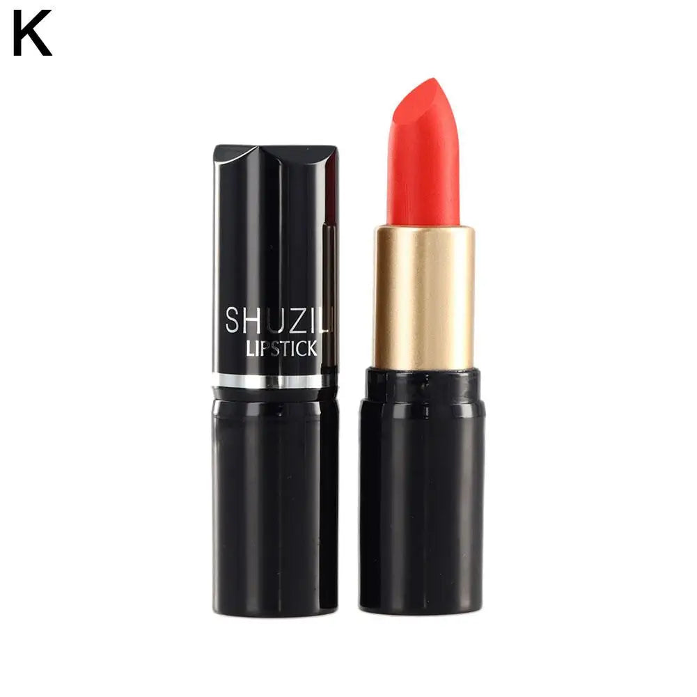 Matte Velvet Lipstick – Waterproof Long-Lasting 12 Shades