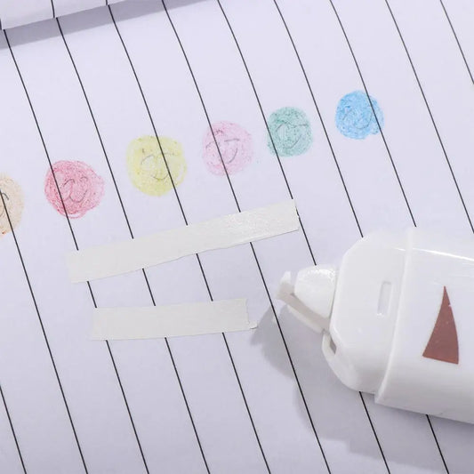 Practical Lovely Portable Gift Student Prize Stationery Cat Claw Correction Tape Correction Supplies White Out Corrector Peaceful Pleasures Health and Wellness