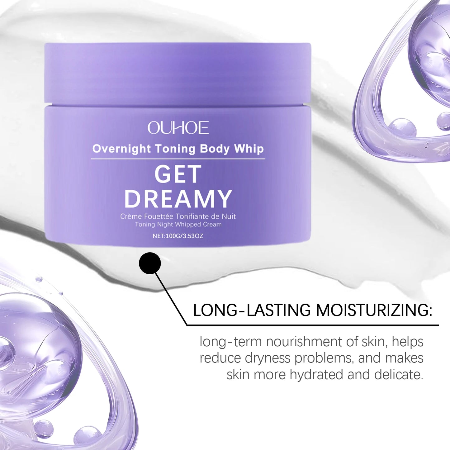 KOEC Overnight Firming Body Cream – Shea Butter & Coconut Oil