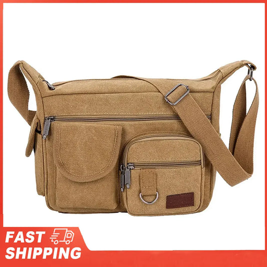 Tool Bag Pouch Large Capacity Multi Pockets Portable Hardware Peaceful Pleasures Health and Wellness