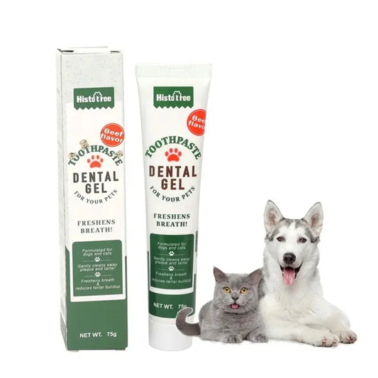 Vanilla & Beef Pet Toothpaste for Dogs & Cats – Dental Care Pet Toothpaste Oasis Select