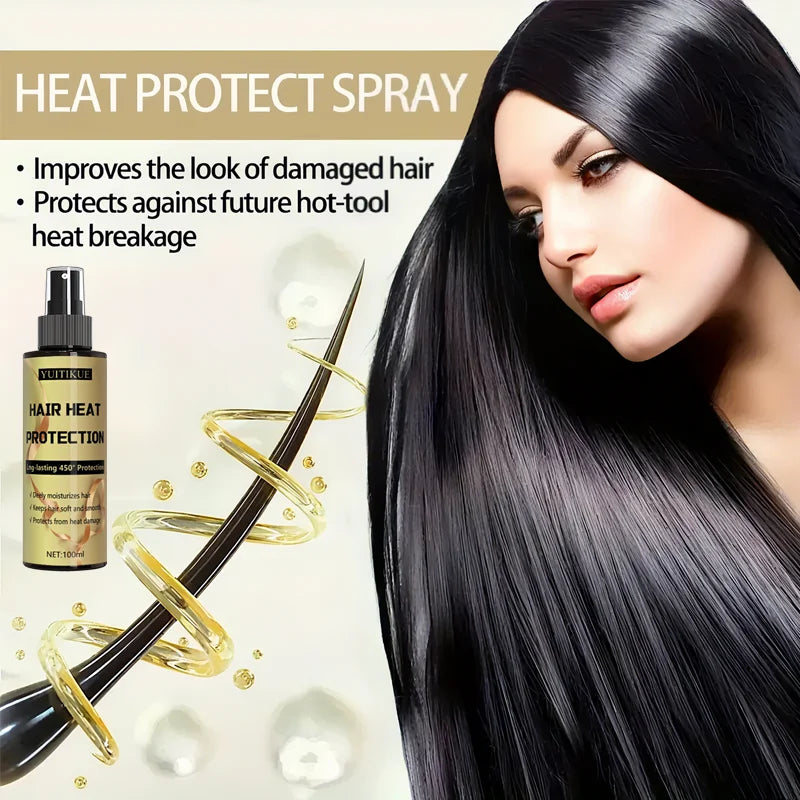 YUITIKUE Hair Oil deeply moisturizes hair, making it soft and smooth, and protects it from heat damage. Peaceful Pleasures Health and Wellness