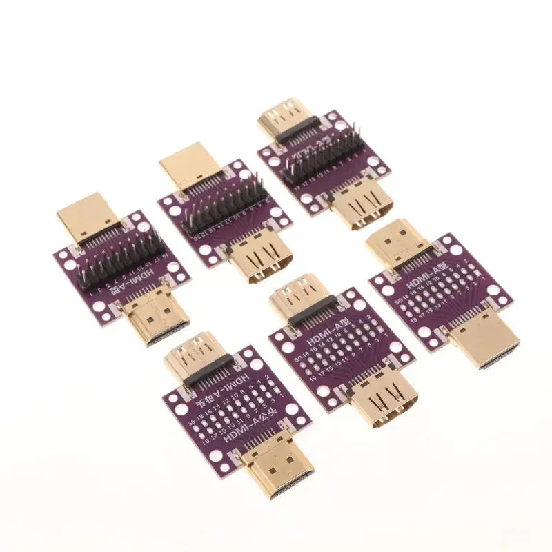 HDMI Test Adapter Board Male Female PCB Conversion Module