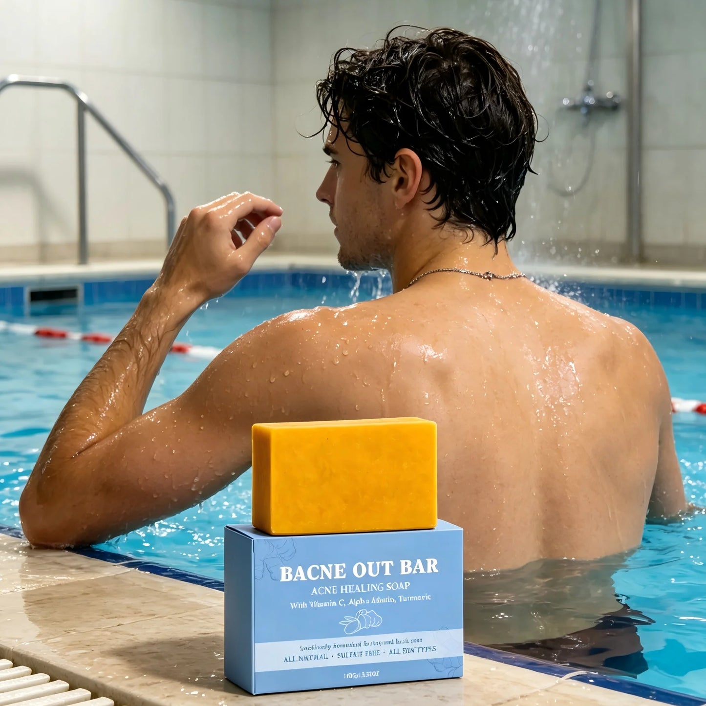 Body Clarifying Soap – Salicylic Acid, Vitamin C & Turmeric 100g
