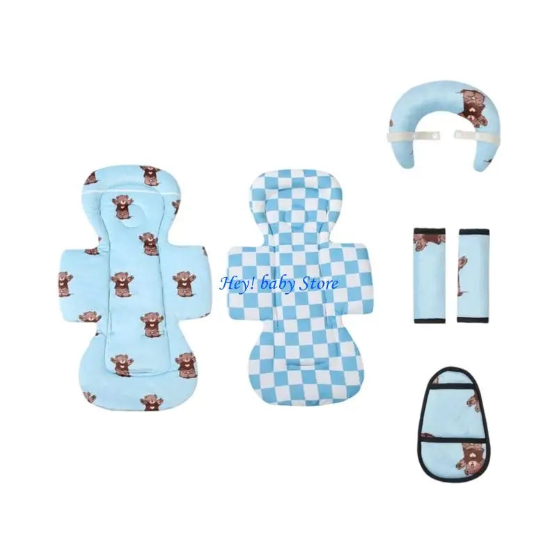 Universal Thickened Baby Stroller & Car Seat Liner Cushion