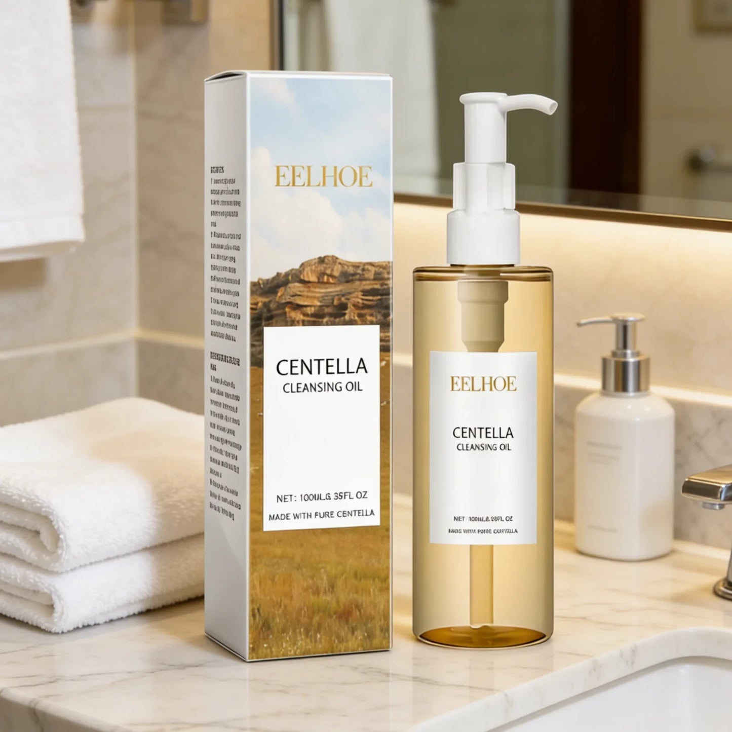 Eelhoe Centella Cleansing Oil – Gentle Makeup Remover Oil