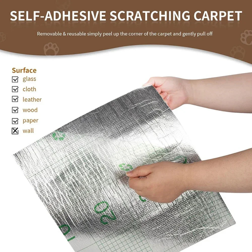 Cat Scratch Mat – Self-Adhesive Sofa Protector & Claw Pad