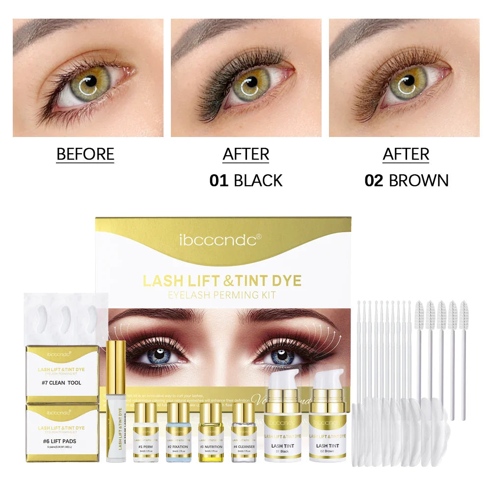 ibcccndc Lash Lift & Tint Kit – Pro Eyelash Perming Set