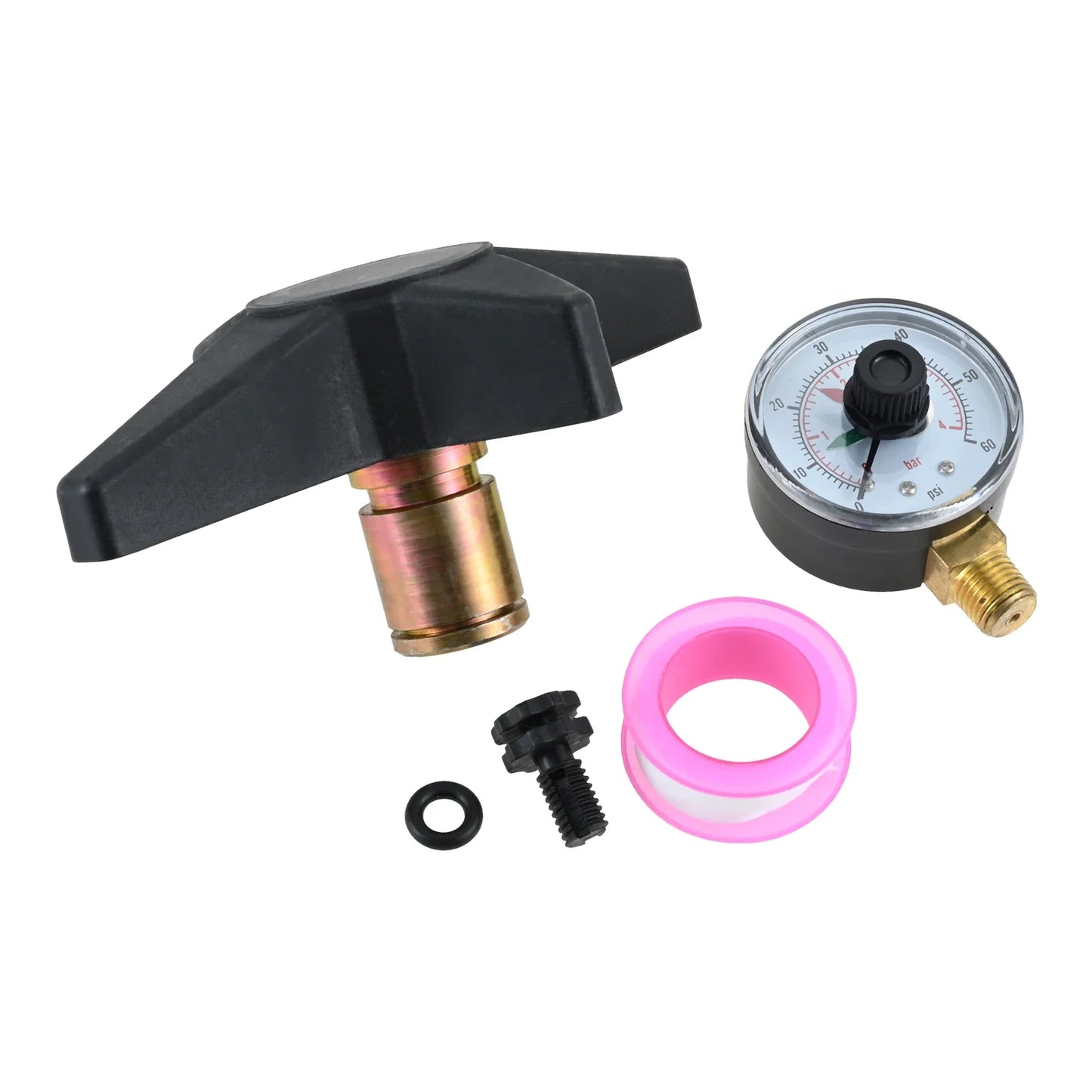 Star-Clear Plus Filter Kit: Knob, Vent Valve & Pressure Gauge