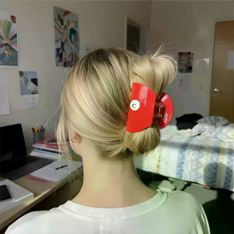 Cute Sports Shark Hair Claw Clip – Non-Slip Hair Accessory