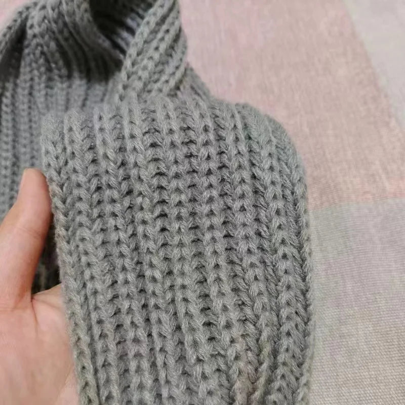 Kids Scarf Boys Girls Baby Winter Warm Scarf Knit Shawl Scarves Children Neck Collar Neckerchief Keep Warm Accessories Peaceful Pleasures Health and Wellness