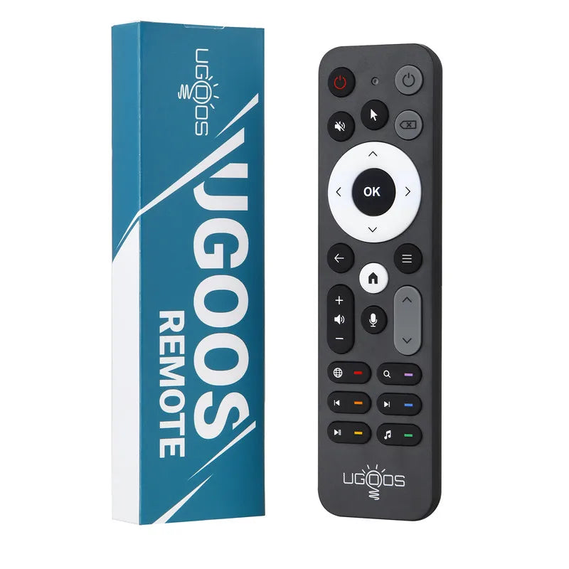 UGOOS UR02 Bluetooth BT Remote Control Replacement for Ugoos TOX1 TOX3 TOX4 AM8 PRO AM6B PLUS X4 X4Q Cube Pro Extra TV Box Peaceful Pleasures Health and Wellness 1pc UR02