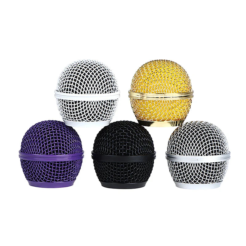 Metal Replacement Grille for Shure SM58 & Compatible Mics