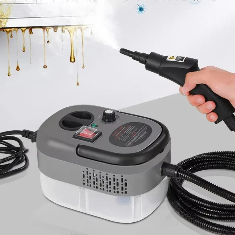 High Temperature Steam Cleaner for Kitchen Hood And Car Sterilization 220V EU Plug Air Conditioning Home Steaming Cleaner Peaceful Pleasures Health and Wellness