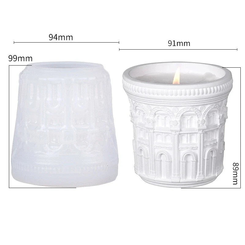 Renaissance Silicone Mold – Candles, Resin & Plaster DIY