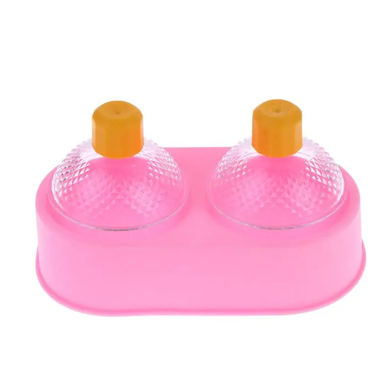 Silicone Ice Ball Maker Mold with Lid | Round Sphere Ice Cube Tray Silicone Ice Ball Mold Peaceful Pleasures Health and Wellness Rose red 2
