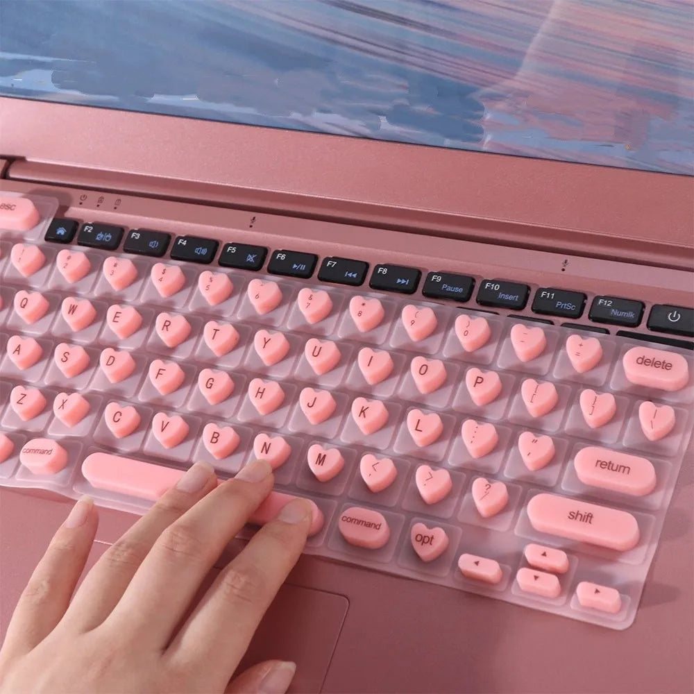 Silicone Laptop Keyboard Film Easy Typing Press Keyboard Membrane Convenient Protects Manicure Keyboard Protector Cover Peaceful Pleasures Health and Wellness