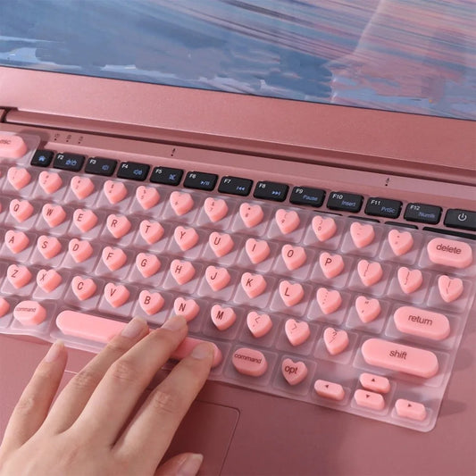 Silicone Laptop Keyboard Film Easy Typing Press Keyboard Membrane Convenient Protects Manicure Keyboard Protector Cover Peaceful Pleasures Health and Wellness