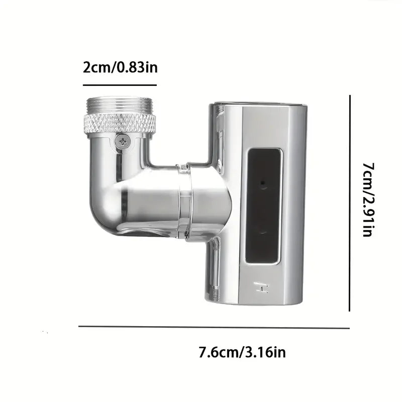 4-Mode 360° Swivel Kitchen Faucet Aerator | Waterfall & Rain