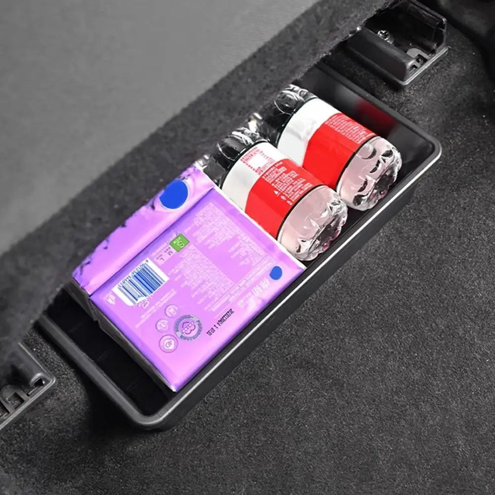 Car Under Seat Storage Box For Toyota For RAV4 2020-2025 2026 TPE Underseat Storage Box Organizer Trays Peaceful Pleasures Health and Wellness