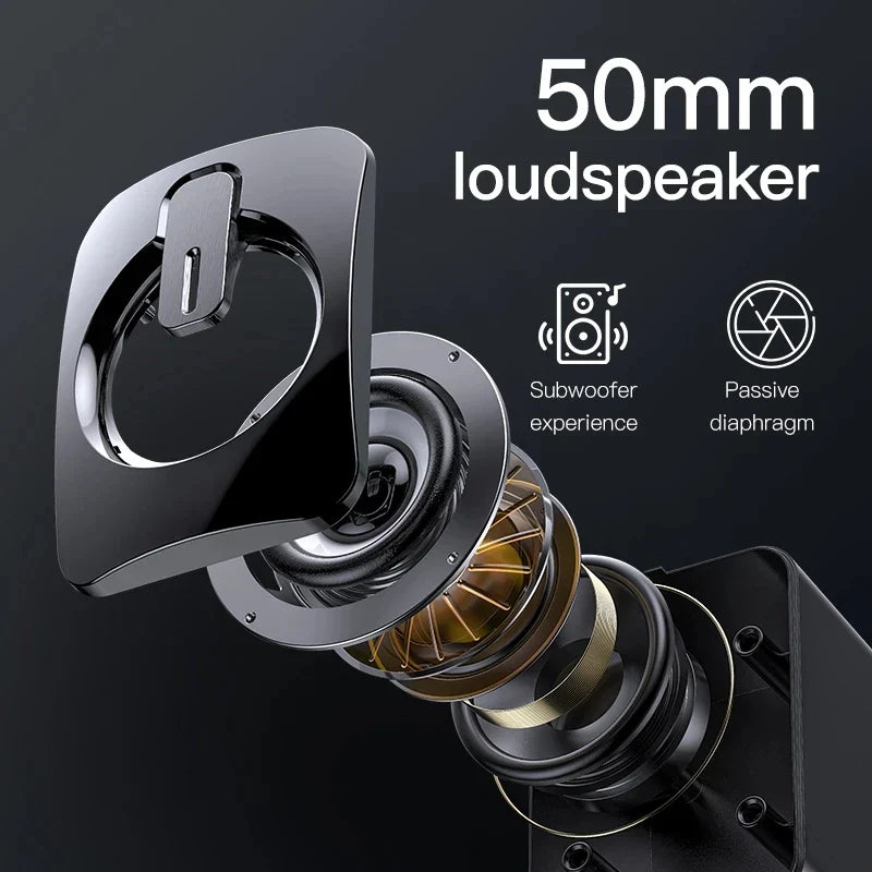 AyeBeau Wired Stereo Desktop Speakers for PC, Laptop & Notebook