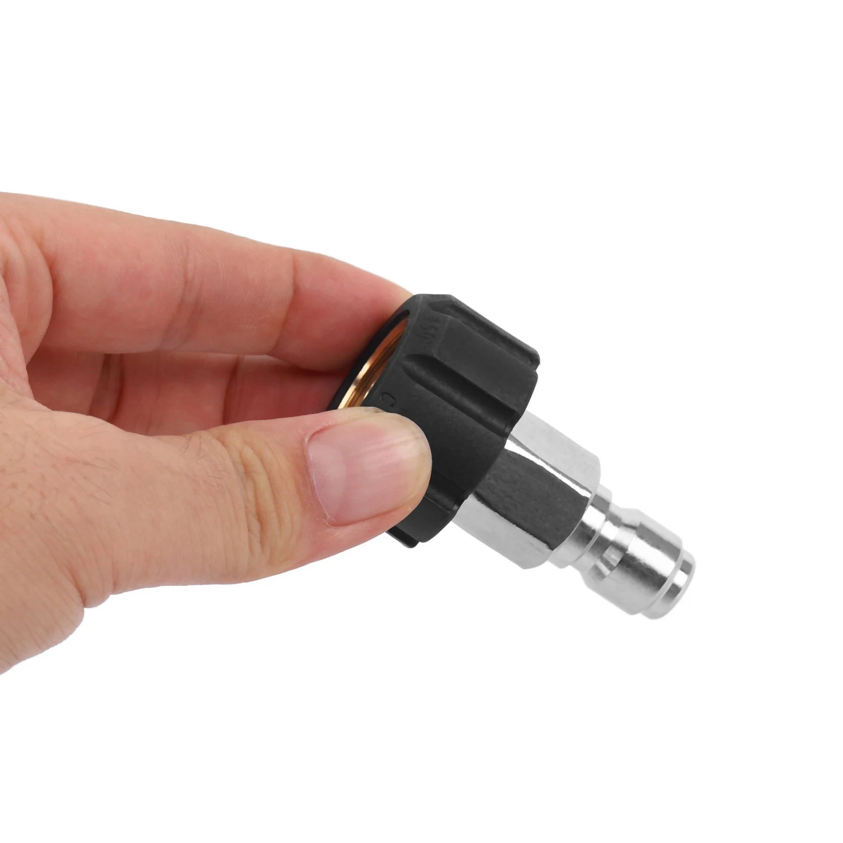 A36T-2X Pressure Washer Twist Connect M22 14Mm X 3/8 Inch Quick Disconnect Plug High Pressure B Fitting, 5000 PSI, TWIS281 Peaceful Pleasures Health and Wellness