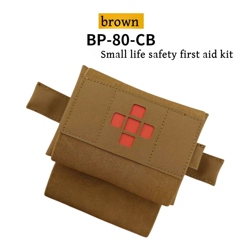 Outdoor small quick access first aid kit camping strategy portable first aid kit miscellaneous kit Peaceful Pleasures Health and Wellness BP-80-CB