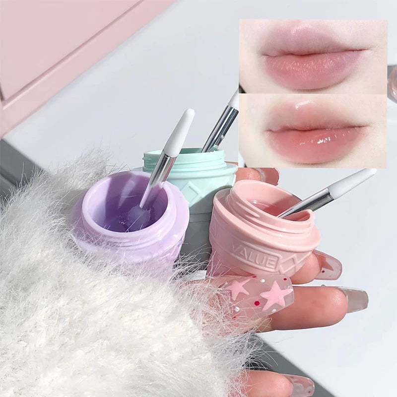 CACE Icy Jelly Lip Gloss – Moisturizing Hydrating Lip Balm