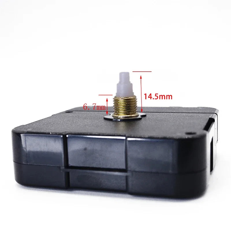 Quartz Time Hands Clock DIY Wall Clock Maximum Dial Thickness 31mm Shaft Length Replacement Movement Parts Repair Silent Clockwo Peaceful Pleasures Health and Wellness 14.5mm