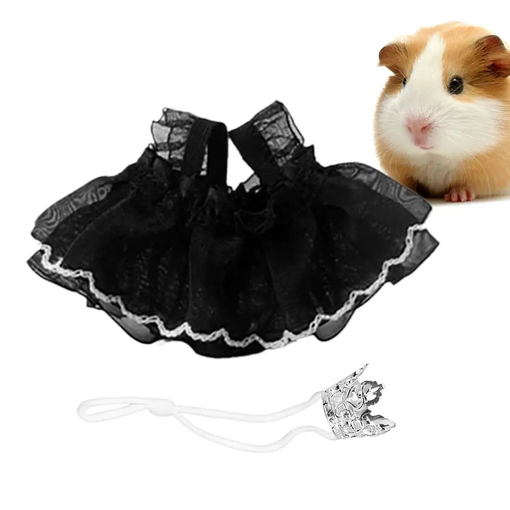 Hamster Outfits Soft Chinchilla Outfits Mini Hamster Dress For Pet Parents Animal Lovers Shelters Shops Photography Birthday Peaceful Pleasures Health and Wellness B China Mainland