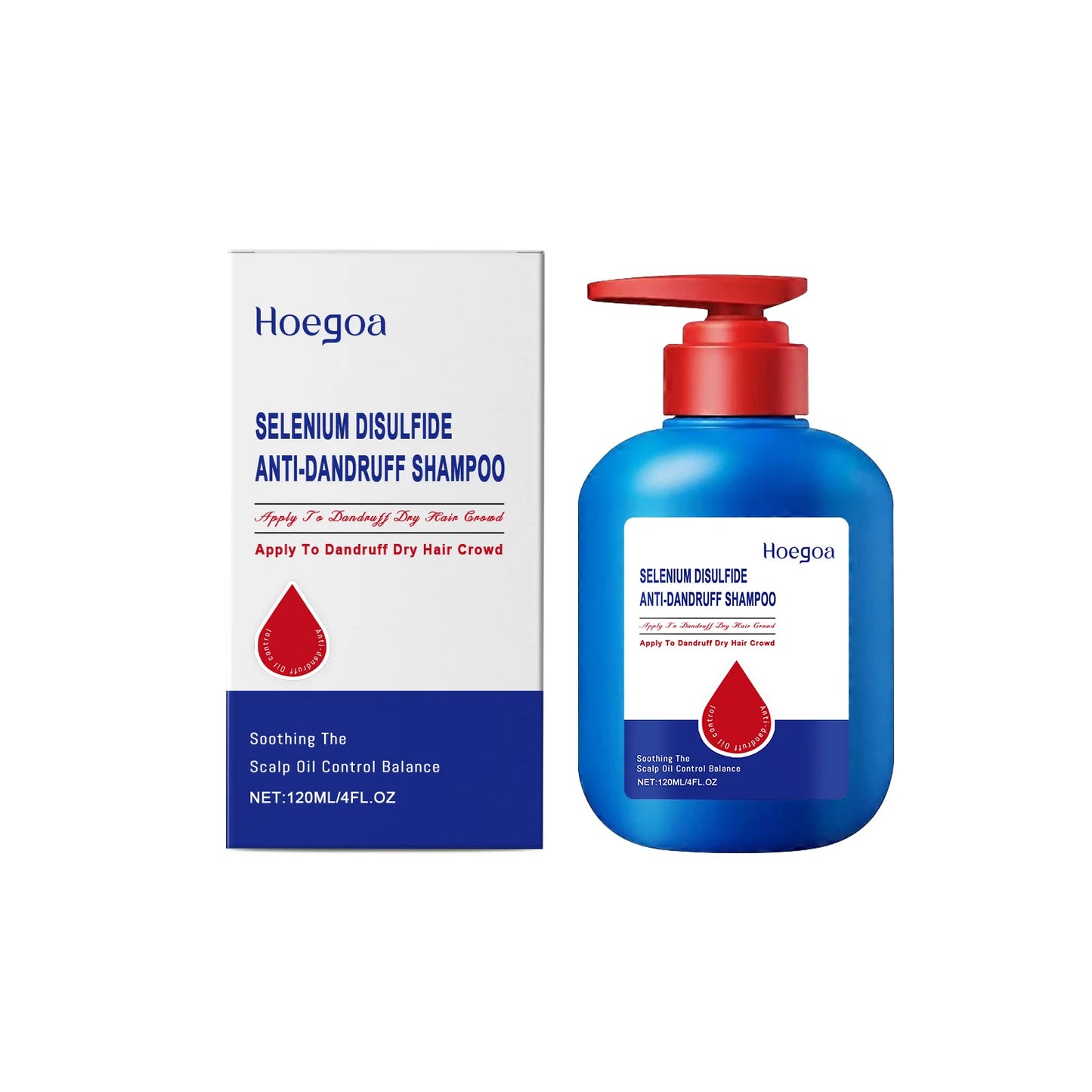 HOEGOA Selenium Sulfide Shampoo | Dandruff & Oil Control
