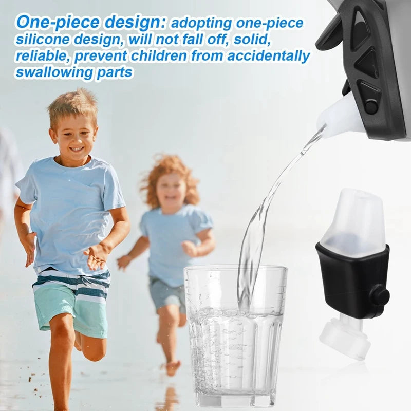 6-Pack Silicone Spouts for Contigo Aubrey 14oz & 20oz Bottles