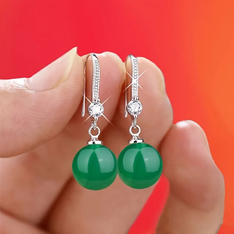 Oval Teardrop Drop Earrings | Bridal & Party Jewelry Gift