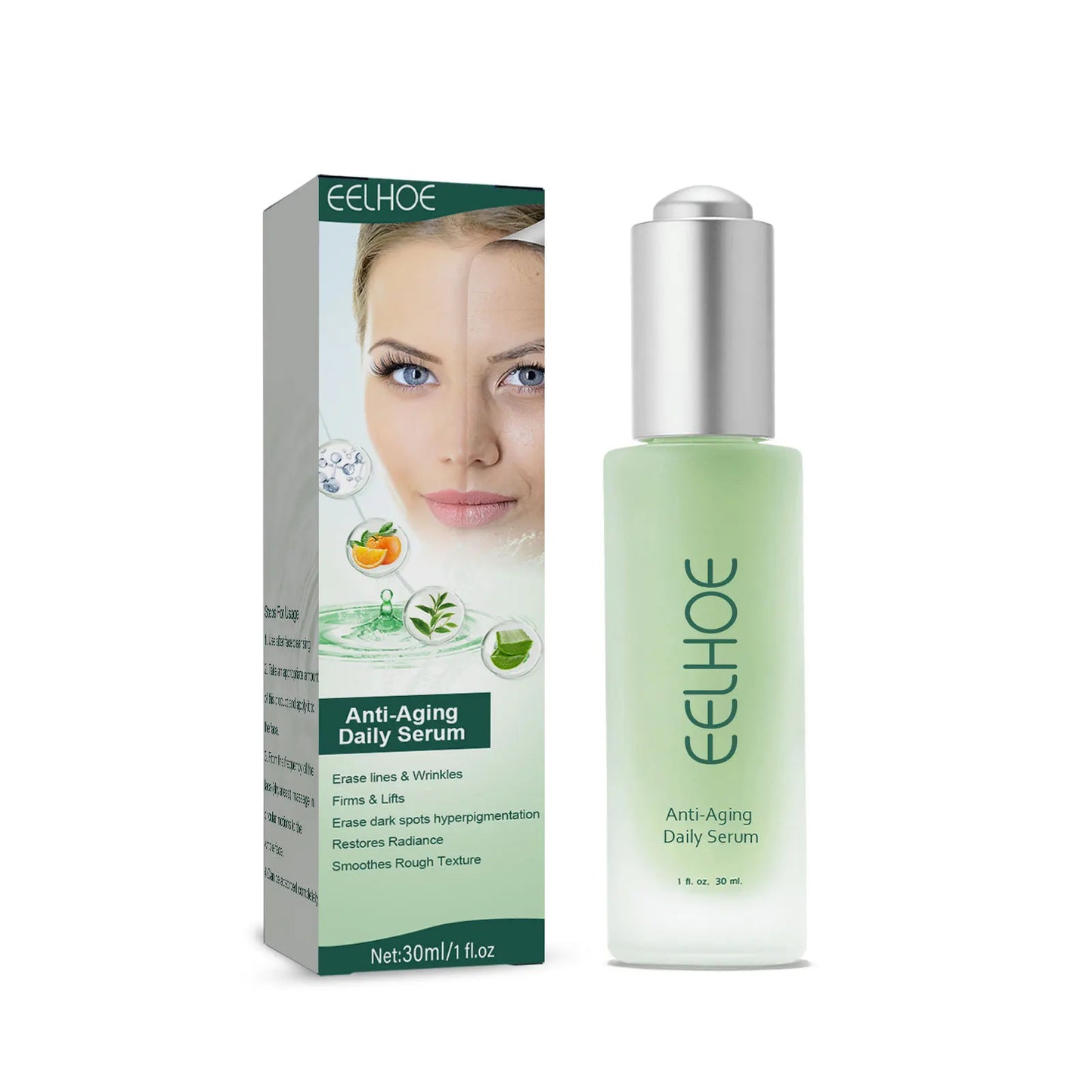 EELHOE Anti Wrinkle Serum for Dark Circles and Lines Peaceful Pleasures Health and Wellness 30ml
