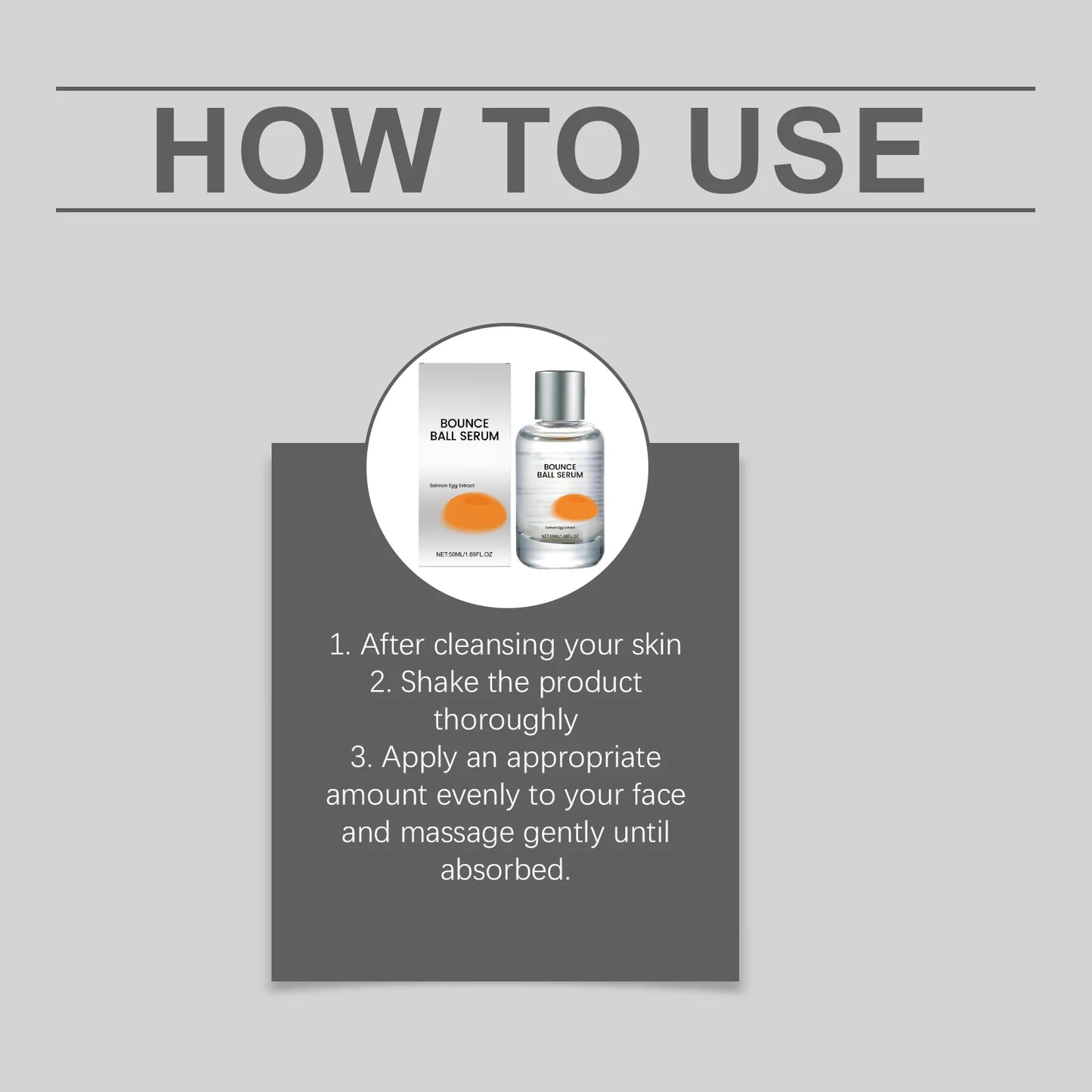 Firming Facial Serum | Moisturizing, Anti-Sagging & Smoothing