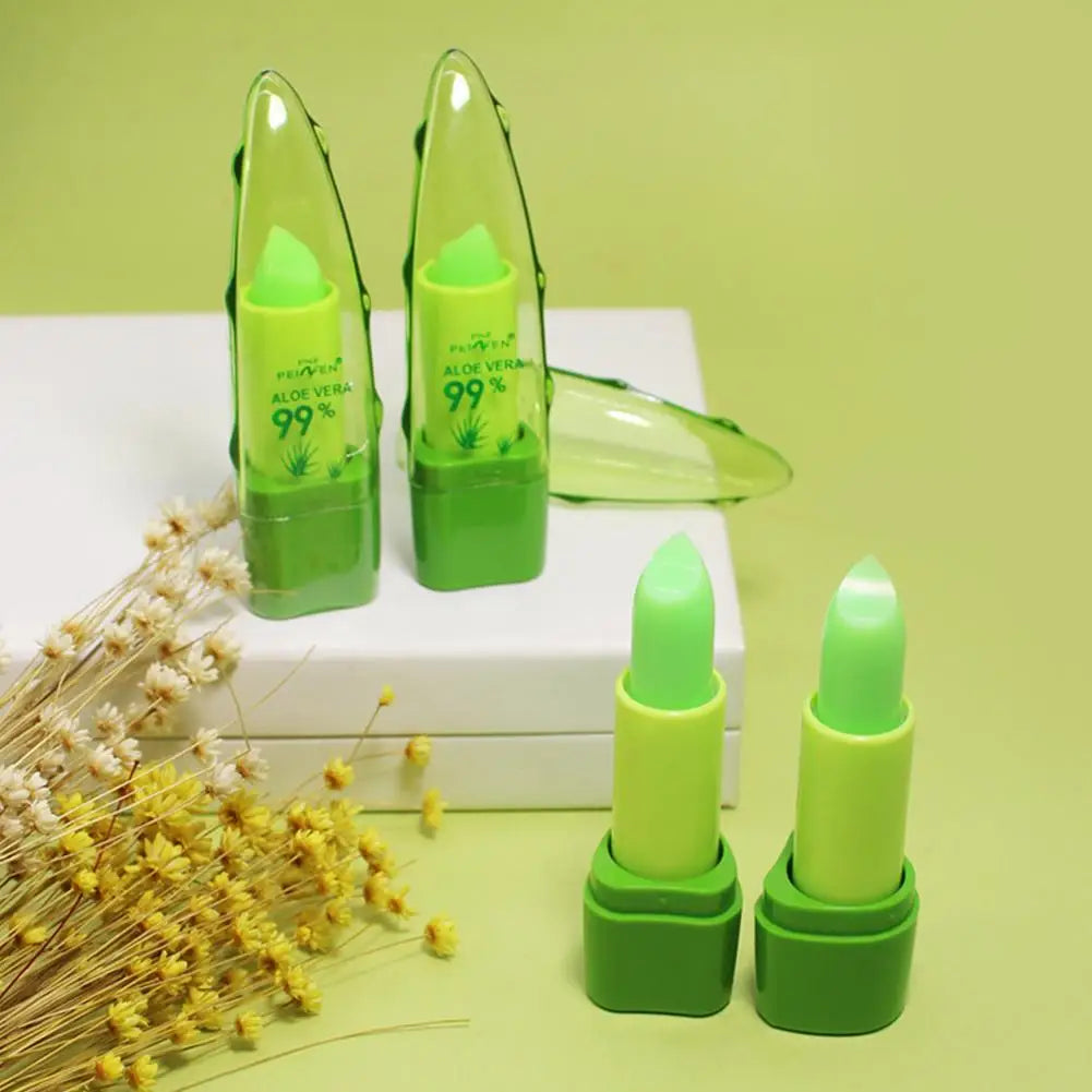 Aloe Vera Color Changing Lip Balm – Moisturizing Lip Tint