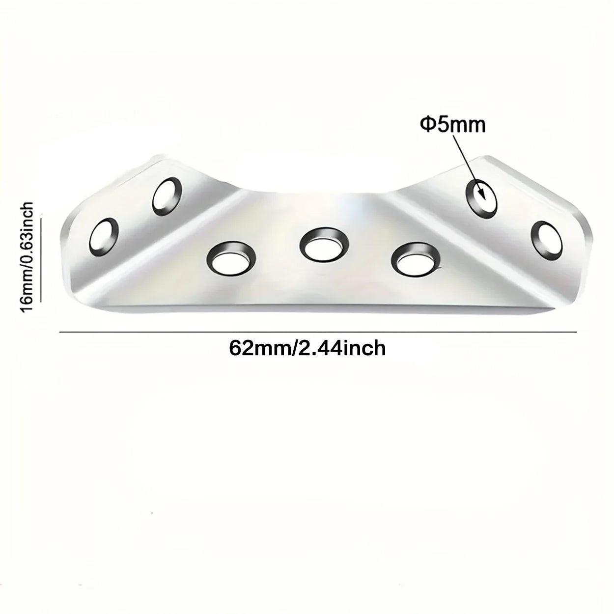 90° Stainless Steel Corner Brackets | Furniture Angle Braces 10–40pc