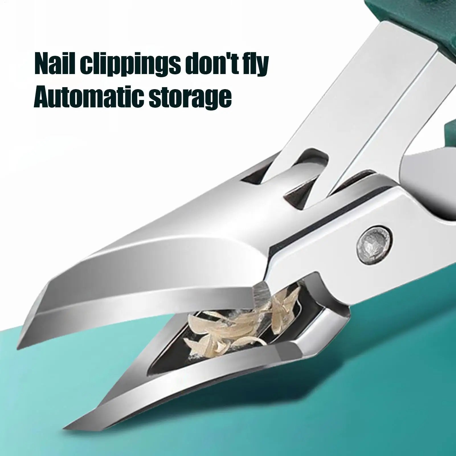 Heavy Duty Slanted Toenail Clipper for Thick Nails | Anti-Splash Toenail Clipper Peaceful Pleasures Health and Wellness