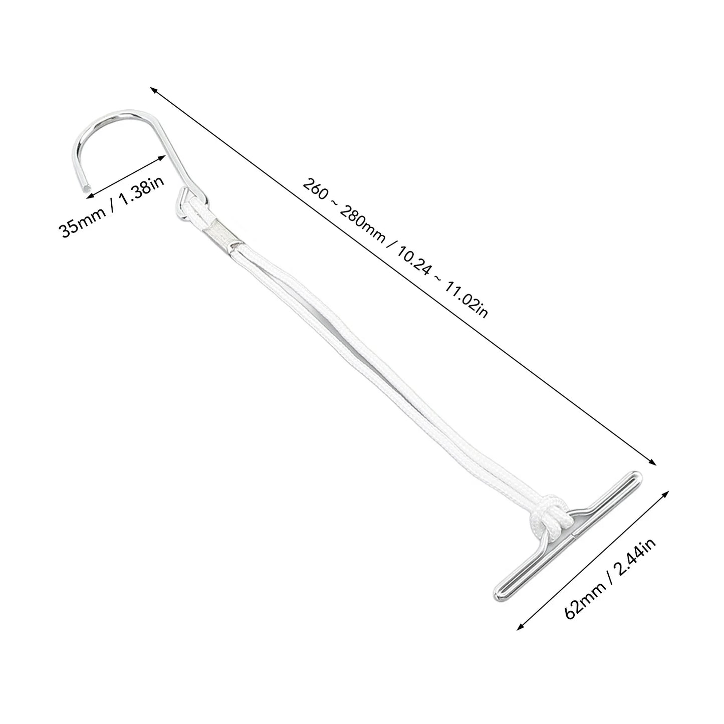 Pattern Hooks Hanging Sewing Making Metal Hanger Rope Ergonomic Handle