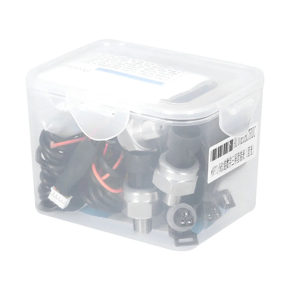 LED Digital Air Suspension Gauge 0-220PSI Triple Display Pressure