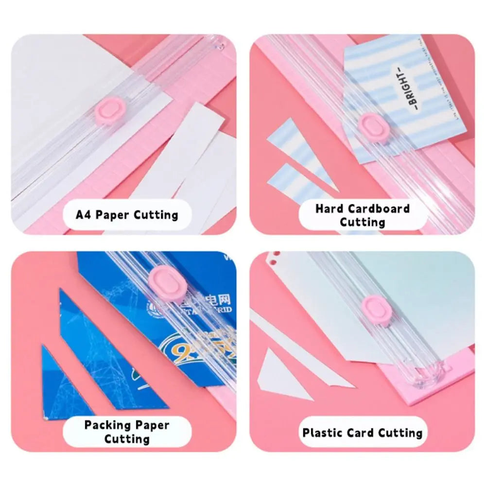 New Paper Cutter Paper Knife Paper Cutting Machine Office Cutter Paper Cutting Photo Bidirectional Paper Cutting Tool Practical Peaceful Pleasures Health and Wellness