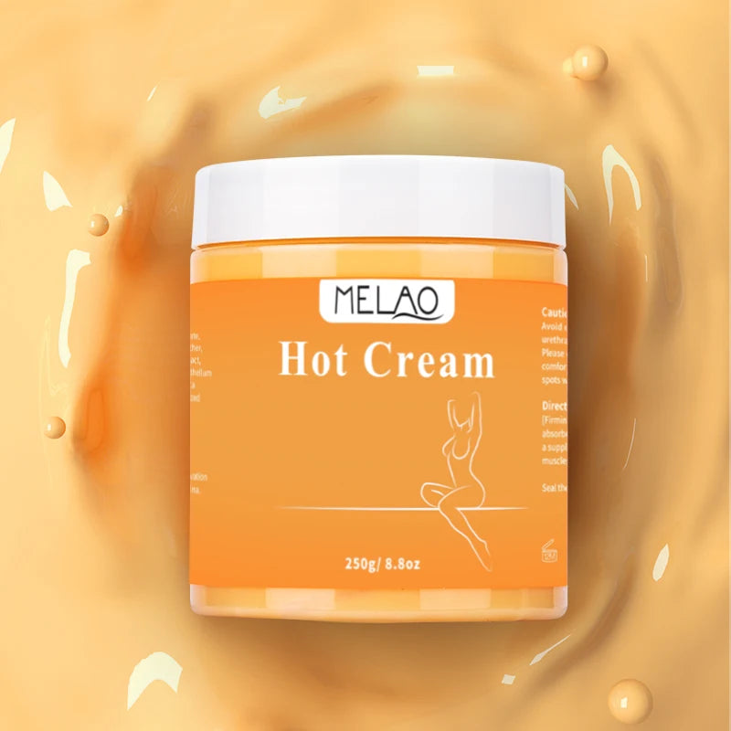 MELAO Hot Cream Gel – 87% Organic Anti-Cellulite Slimming Lotion
