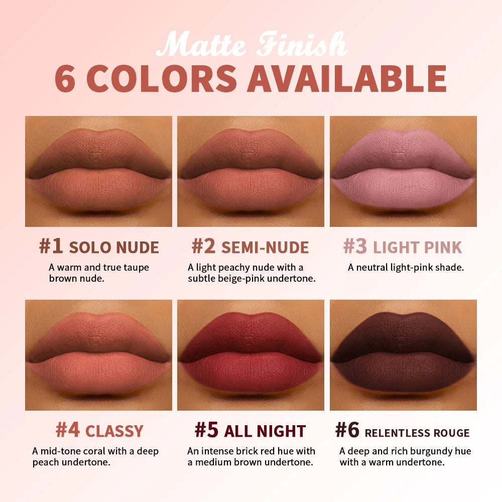Lip Base Matte Finish Lips Blush Multi-Use Vanilla Scent Hydrating Long-Wearing Waterproof Lip Stain Creamy Woman Makeup Peaceful Pleasures Health and Wellness