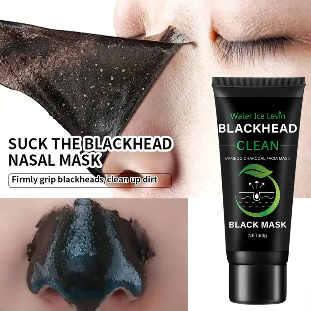 Bamboo Charcoal Peel-Off Mask – Blackhead Removal & Deep Cleanse